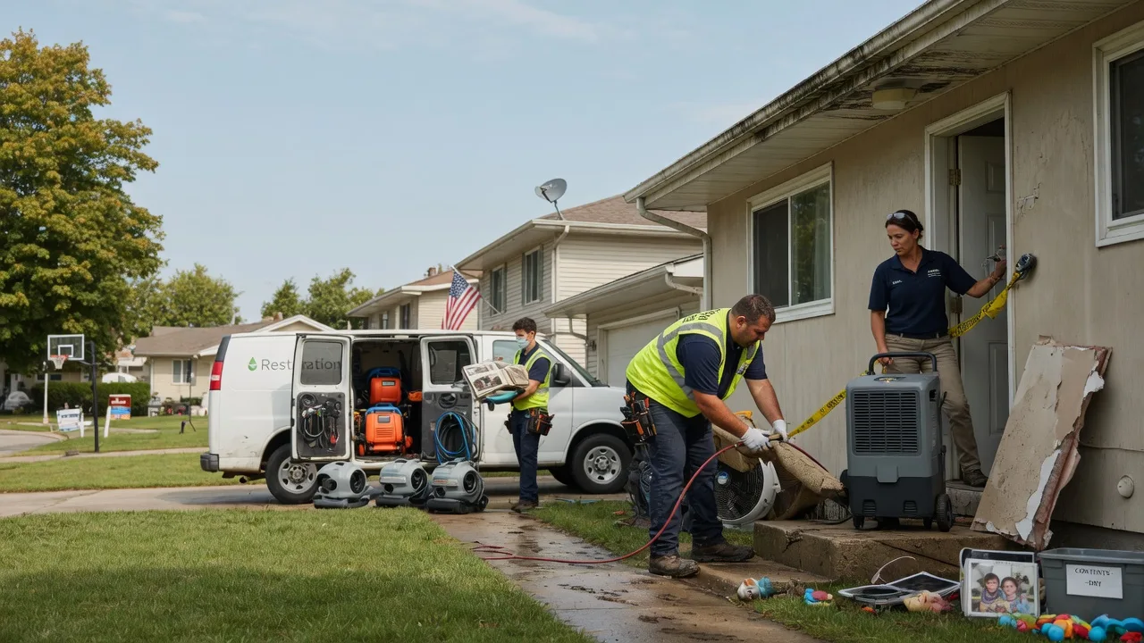 Water Damage Restoration in Brocton, IL near me